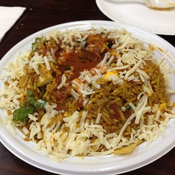 Eggmania - Volcano Biryani - Fried Rice, Egg, Cheese, Hot Sauce - Indian Near Me - Jersey City, New Jersey
