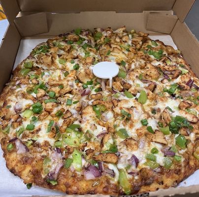 Mr Singh's Curry Pizza by null
