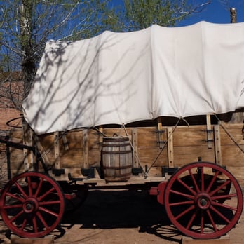 Pipe Springs National Monument - One of two wagons - Parks Near Me - Fredonia, Arizona Pipe Springs National Monument - One of two wagons - Parks Near Me - Fredonia, Arizona