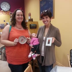 Color Me Mine - Super fun!   Great vibe and Brenda the manager was awesome!