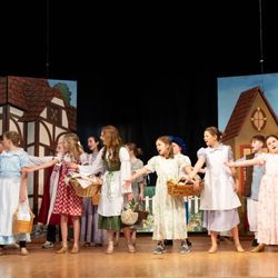 Ensemble performs in Charlotte Academy of the Arts production of Beauty and the Beast