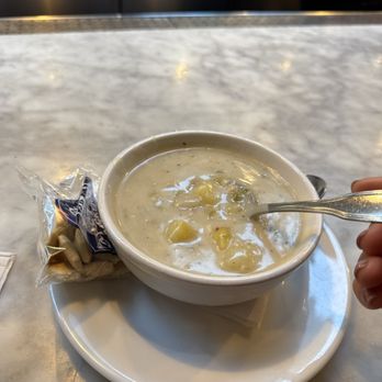 Sam's Chowder House - Small bowl of clam chowder - Seafood Near Me - Half Moon Bay, California Sam's Chowder House - Small bowl of clam chowder - Seafood Near Me - Half Moon Bay, California