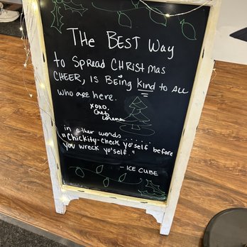 Eye Candy Bake Shop - lol the sign inside - Desserts Near Me - Geneva, Illinois