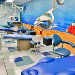 Under The Sea Children's Dentistry - Our Examination and Cleaning area to have a fun experience!!!