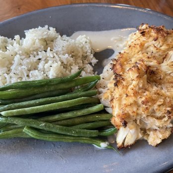 Burtons Grill & Bar - Crab-Crusted Haddock - New American Near Me - Hingham, Massachusetts Burtons Grill & Bar - Crab-Crusted Haddock - New American Near Me - Hingham, Massachusetts