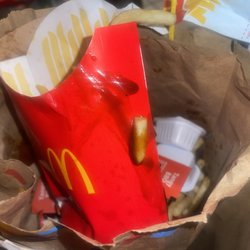 McDonald's - Intentional bbq sauce all over all my items.