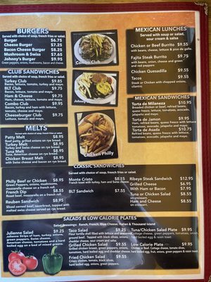 Menu photo 6 Johnnys Cafe Beloit, WI