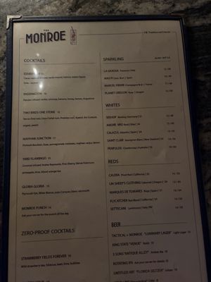 Menu photo 2 The Monroe Orlando, FL