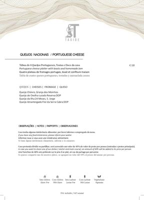 Menu photo 7 Tágide Lisbon, 11