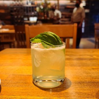 Merotoro - "Mezcal Basil" cocktail--- so refreshing and light. It's mezcal space water. It's dangerously easy to drink - Northern Mexican Near Me - Ciudad de México, DIF Merotoro - "Mezcal Basil" cocktail--- so refreshing and light. It's mezcal space water. It's dangerously easy to drink - Northern Mexican Near Me - Ciudad de México, DIF