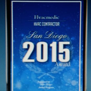 HVAC Medic - Award Best in San Diego 2015 - Heating & Air Conditioning/HVAC Near Me - Santee, California HVAC Medic - Award Best in San Diego 2015 - Heating & Air Conditioning/HVAC Near Me - Santee, California