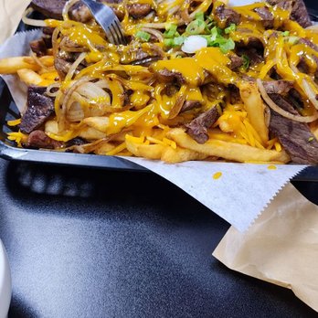 Sergio’s Restaurant - Picanha over fries. - Burgers Near Me - Riverside, New Jersey