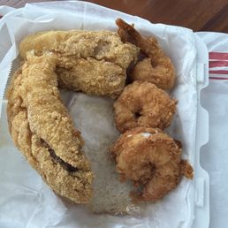 Shrimp and Whiting.