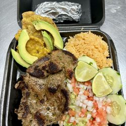 La Cacerola Catering - La Cacerola catered an event I was at and here is one of the plates!!  Flavor was amazing!!!