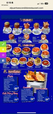 Menu photo 4 Mariscos El Puerto Escondido - San Bernardino San Bernardino, CA Menu photo 4 Mariscos El Puerto Escondido - San Bernardino San Bernardino, CA