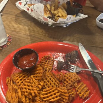 Drakes - Steak and sweet potato fries - Sushi Bars Near Me - O'Fallon, Missouri