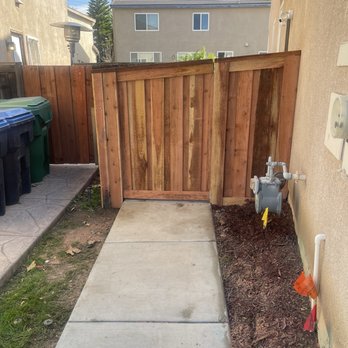 All Counties Fence & Supply - The front side of my new gate that all counties built. - Fences & Gates Near Me - Riverside, California