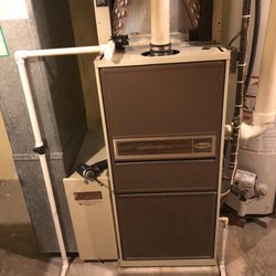 Adams Heating & Cooling - Furnace changeout before picture