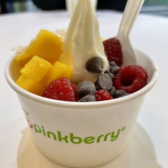 Pinkberry - a bowl of fruit and ice cream - Ice Cream & Frozen Yogurt Near Me - New York, New York Pinkberry - a bowl of fruit and ice cream - Ice Cream & Frozen Yogurt Near Me - New York, New York