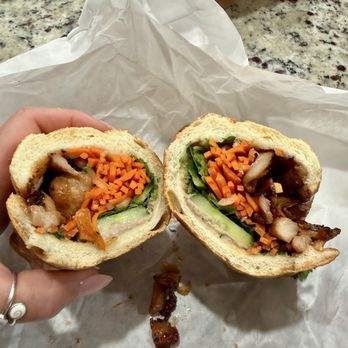 Non La - Grilled chicken banh mi - Coffee & Tea Near Me - Federal Way, Washington Non La - Grilled chicken banh mi - Coffee & Tea Near Me - Federal Way, Washington