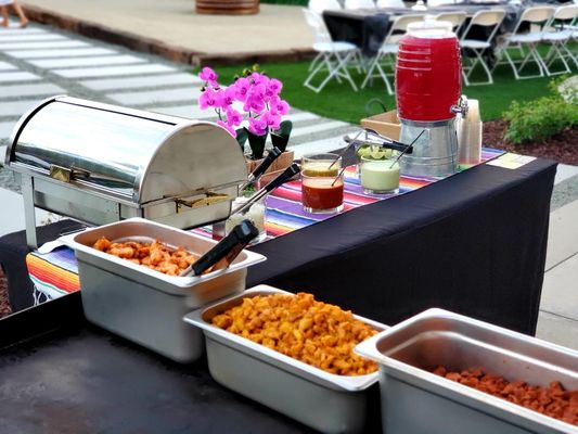 We Grill Fresh Onsite - World Famous Tacos is a mobile catering service located in Southern California specializing in that favorite mexican delicacy, delicious tacos!
We provide a mobile taco bar that is available for any type of social event. Whether it is a family gathering, corporate affair or a special occasion, World Famous Tacos can be there to provide a variety of delicious tacos, salsas and side dishes.
World Famous Tacos takes care of all the grilling so you can spend valuable time socializing with friends, family or business associates. World Famous Tacos catering provides affordable, full service catering options to fit any party Big or Small! We Grill Fresh Onsite - World Famous Tacos is a mobile catering service located in Southern California specializing in that favorite mexican delicacy, delicious tacos!
We provide a mobile taco bar that is available for any type of social event. Whether it is a family gathering, corporate affair or a special occasion, World Famous Tacos can be there to provide a variety of delicious tacos, salsas and side dishes.
World Famous Tacos takes care of all the grilling so you can spend valuable time socializing with friends, family or business associates. World Famous Tacos catering provides affordable, full service catering options to fit any party Big or Small!