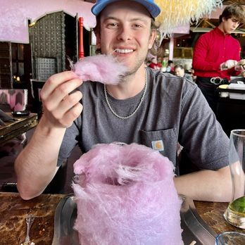 Barbacoa Grill - Cotton candy "cake" - Steakhouses Near Me - Boise, Idaho