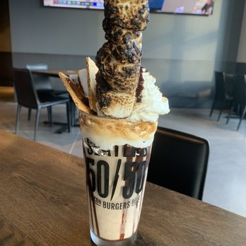 Slater's 50/50 - S'mores milkshake - Burgers Near Me - Denver, Colorado