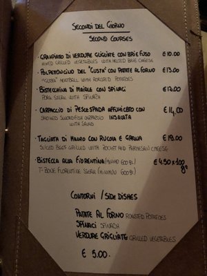 Menu photo 5 Gustaosteria Florence, FI