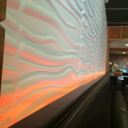 Laku Sushi - Color changing wall lights
