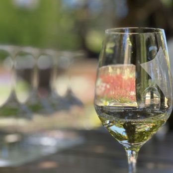 Hess Persson Estates - a glass of white wine - Museums Near Me - Napa, California