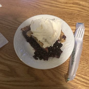 The Underbite Bites - Blueberry pie slice w apple pie gelato 2 scoops - Bakeries Near Me - Philadelphia, Pennsylvania