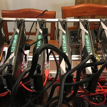 M&E Computers - Cryptocurreny Mining Rig Running 8x 1070 GTX - IT Services & Computer Repair Near Me - San Diego, California