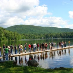 Lakeside Camp & Conference Center - Our beautiful lake and amazing summer staff!