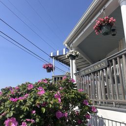 Exterior outside entrance of The Beach House Inn - Kennebunk, Maine Exterior outside entrance of The Beach House Inn - Kennebunk, Maine