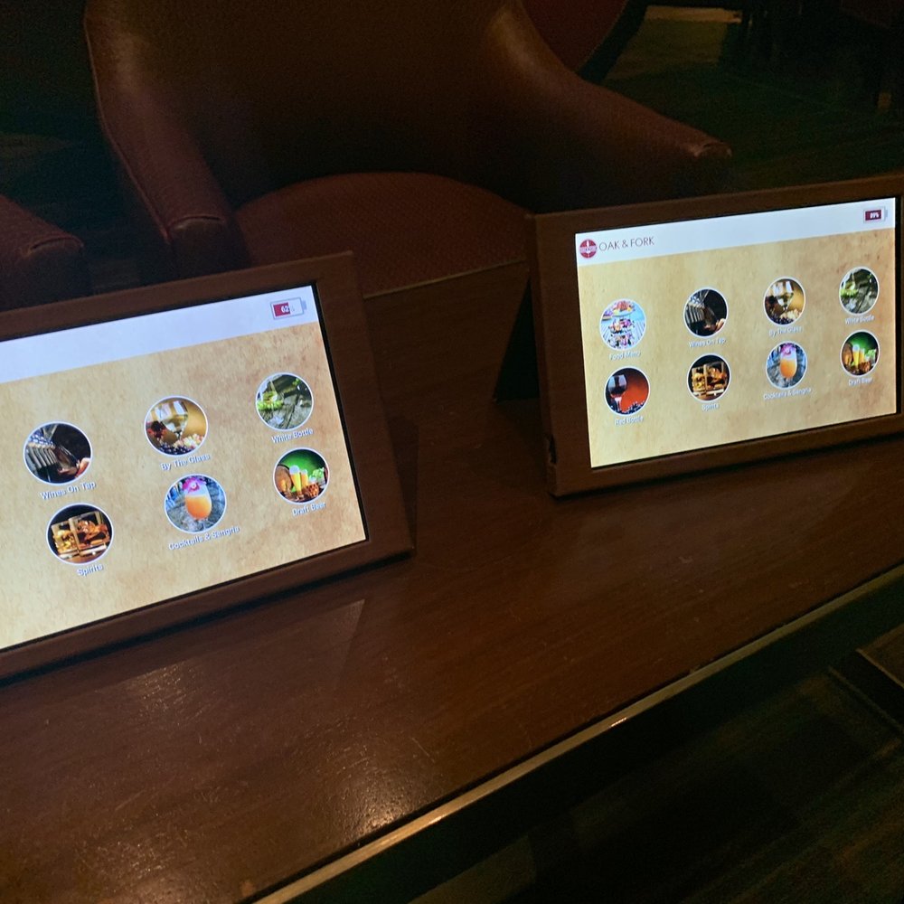Oak & Fork - Tablet menus - Wine Bars Near Me - Casino, Arizona