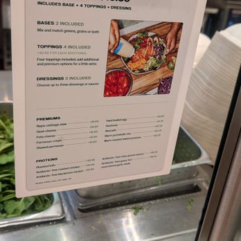 sweetgreen - Healthy Salads, Wraps, and Bowls - CYO starts at $10.35 - Salad Near Me - Irvine, California