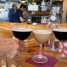 Espresso Martinis (I add cream to mine) Espresso Martinis (I add cream to mine)