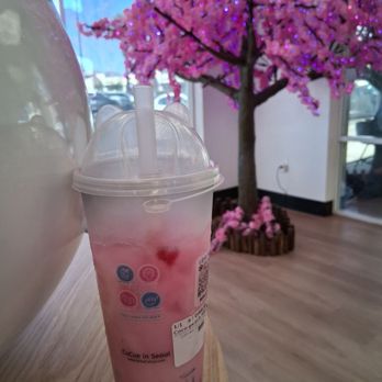 Boba Cucue - Coco-Strawberry Bubble - Bubble Tea Near Me - Las Vegas, Nevada