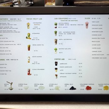 OMG TEA LAB - Menu from July 7th, 2026 - Desserts Near Me - Las Vegas, Nevada OMG TEA LAB - Menu from July 7th, 2026 - Desserts Near Me - Las Vegas, Nevada
