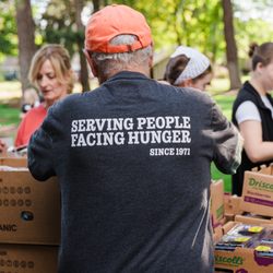 Second Harvest - Find a mobile market near you: https://2-harvest.org/food-near-me/