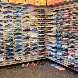 Athletic Shoe Factory - Our Fairfield Location Shoe Wall!