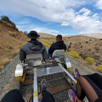 V&T Railway Commission - Railbike Peddling FUN through the Comstock! - Tours Near Me - Carson City, Nevada