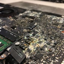 Gadget Fix - This is why it's important to bring your liquid damaged gadgets to us as soon as possible and not put it off!