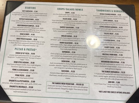Menu photo 1 The Pureganic Cafe Harrison, NY