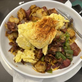 Eggs Up Grill - Load Home Loaded Homefry Bowl - Breakfast & Brunch Near Me - Germantown, Tennessee