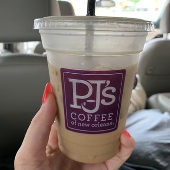 PJ's Coffee - Iced white chocolate latte - Coffee & Tea Near Me - New Orleans, Louisiana PJ's Coffee - Iced white chocolate latte - Coffee & Tea Near Me - New Orleans, Louisiana
