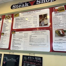 Pete's Steak Shop - Menu
