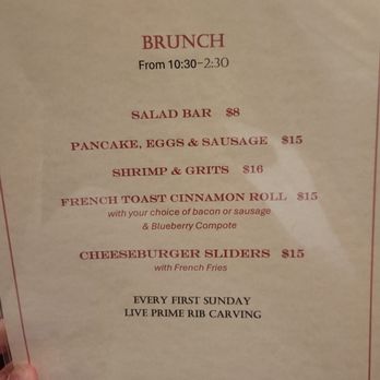 Harvey Johns Steakhouse - Brunch menu - Steakhouses Near Me - Angier, North Carolina Harvey Johns Steakhouse - Brunch menu - Steakhouses Near Me - Angier, North Carolina