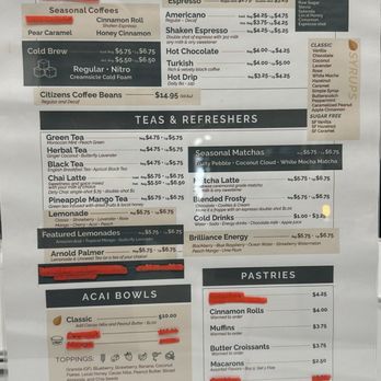 Citizens Coffee & Catering - Menu - Coffee & Tea Near Me - Conroe, Texas