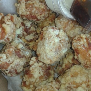 Tenkatori - 12 pieces of karaage chicken. Pieces are BIG. - Chicken Wings Near Me - Gardena, California Tenkatori - 12 pieces of karaage chicken. Pieces are BIG. - Chicken Wings Near Me - Gardena, California